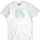Mehrathon Corporate Bandwagon T-Shirt – White Skate Streetwear Tee