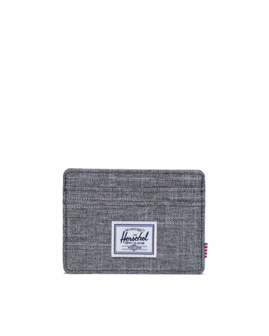 Herschel Charlie Cardholder Wallet - Raven Crosshatch
