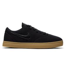 Nike SB Check CNVS GS Shoe - Black/Gum