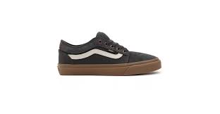 Vans Chukka Low Sidestripe Shoes - Dark Grey/Gum