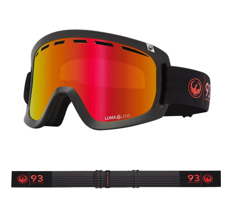 Dragon 2024 D1 OTG Goggle - 30 Years/LL Red Ion