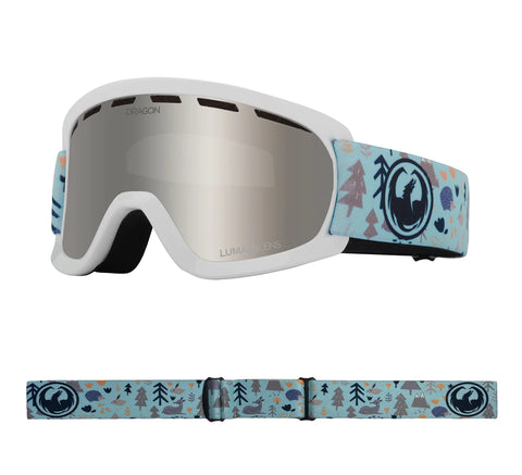 Dragon 2024 Lil D Goggle - Forest Friends/LL Silver Ion