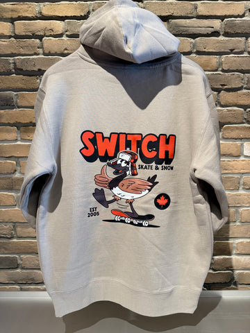Switch For Life Goose Logo Heavyweight Hoody - Sand