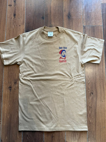 Switch ZigZag Heavyweight T-Shirt - Tan