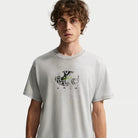 Nike SB Ishod Wair skate t shirt grey heather front graphic