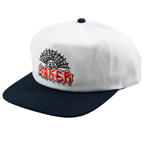 Baker Jollyman Snapback Hat - White