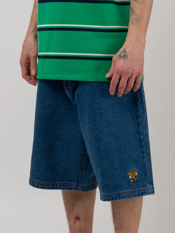 Loviah Jhorts Denim Shorts - Indigo