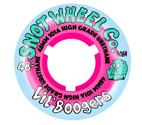 Snot Lil Boogers Wheels - 48mm 101A - Pink/Ice *Online Only*