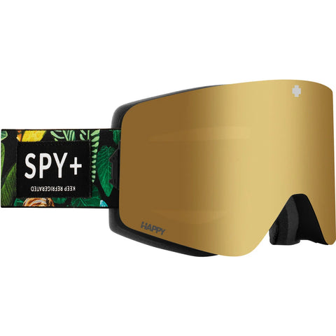Spy 2024 Marauder SE Goggles - Juneshine - Happy Boost Bronze Gold Mirror + HB LL Yellow Green