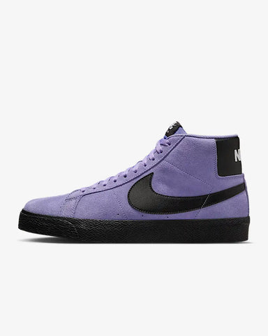 Nike SB Zoom Blazer Mid Shoes - Dusty Amethyst/Black