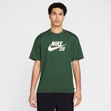 Nike SB HBR Logo Skate T-Shirt - Fir