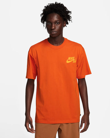 Nike SB Icon T-Shirt - Orange/Yellow