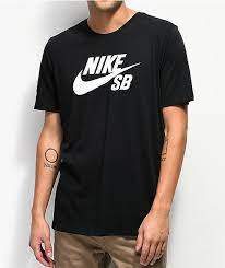 Nike SB Logo Youth T-Shirt - Black/White