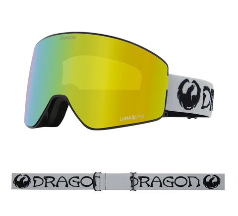 Dragon 2024 PXV2 Goggle - Classic Grey/LL Gold Ion/LL Amber