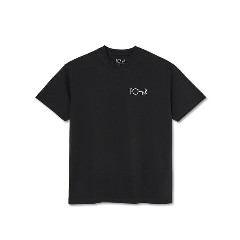 Polar Stroke Logo T-Shirt - Black