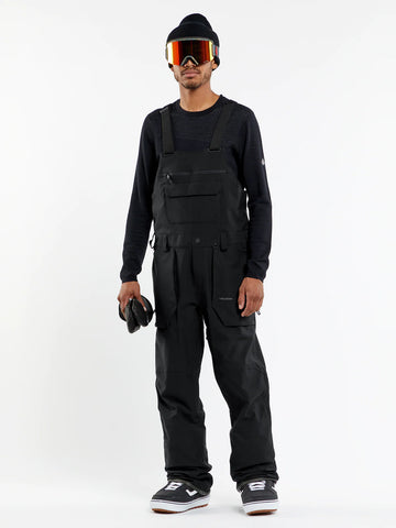 Volcom 2024 Roan Bib Overall - Black