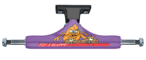 Slappy x Toy Machine ST1 Hollow Trucks - Purple/Black - 8.25