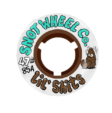 Snot Lil Shits Wheels - 47mm 85A - Brown Core *Online Only*