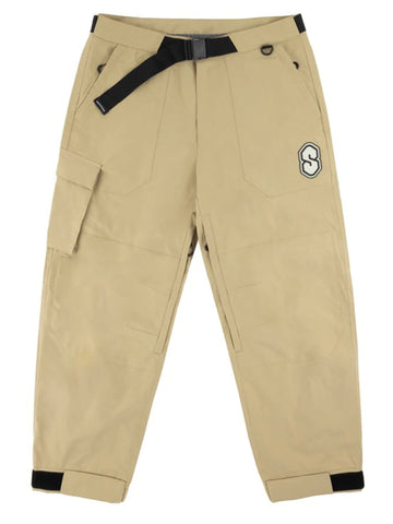 Souvenir 3 Layer Ripstop Cargo Snowboard Pants - Tan
