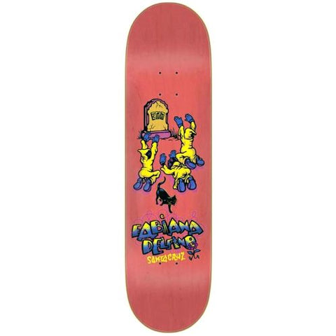 Santa Cruz Delfino Ego Deck - 8.25 (stain may vary)