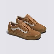 Vans Skate Old Skool Shoe - Light Brown/Gum