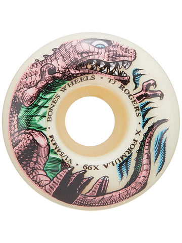 Bones TJ Rogers Dino-Sortas X-Formula Standard Wheels - 54mm V1 99A