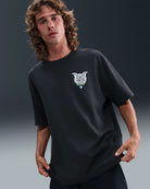 Nike SB Max90 skate t shirt off noir front view