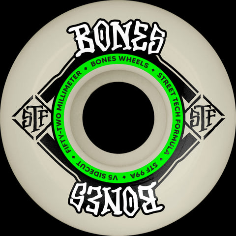 Bones STF V5 Sidecut Wheels - 52mm 99A