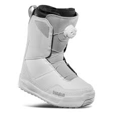 Thirty-Two Womens Shifty Boa Snowboard Boots 2025 - White/Grey