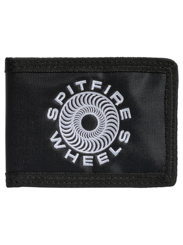 Spitfire Classic'87 Swirl Bi-Fold Wallet - Black/White