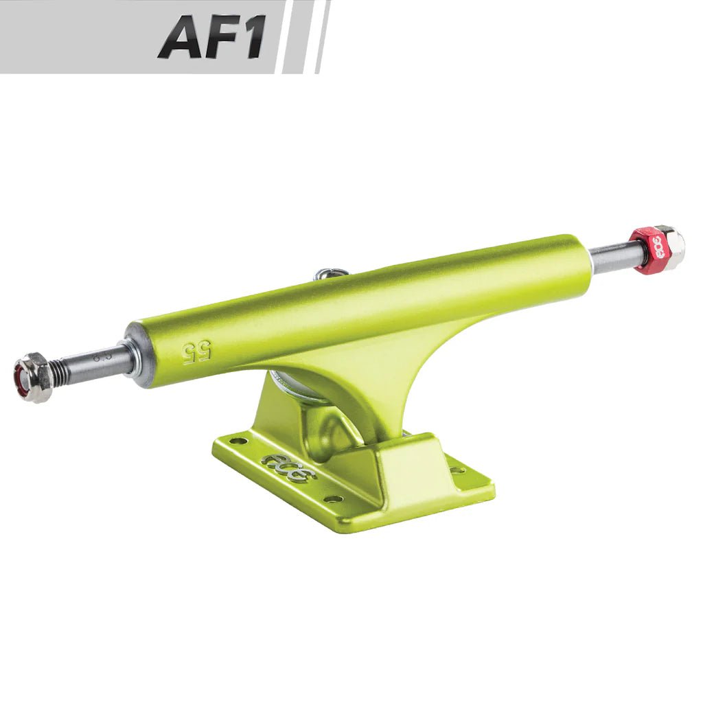 Ace AF1 Trucks - Satin Lime - 55 - Switch Skate & Snow