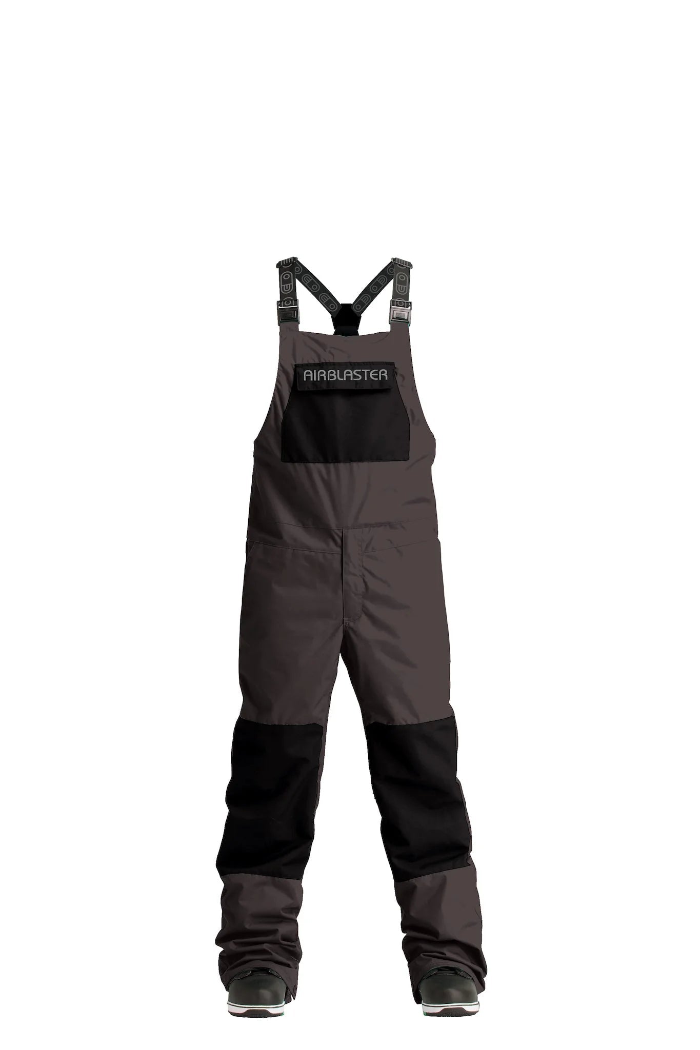 Airblaster 2024 Freedom Bib Snowpants - Vintage Black - Switch Skate & Snow