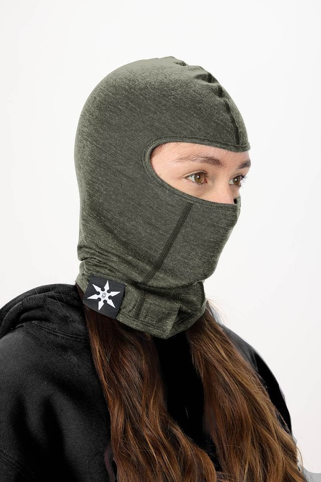 Airblaster 2027 Merino Ninja Face Facemask - Resin - Switch Skate & Snow