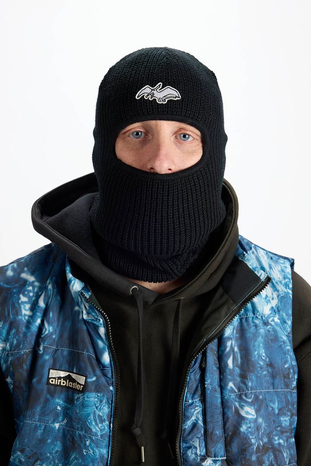 Airblaster 2027 Terryclava Facemask - Black - Switch Skate & Snow