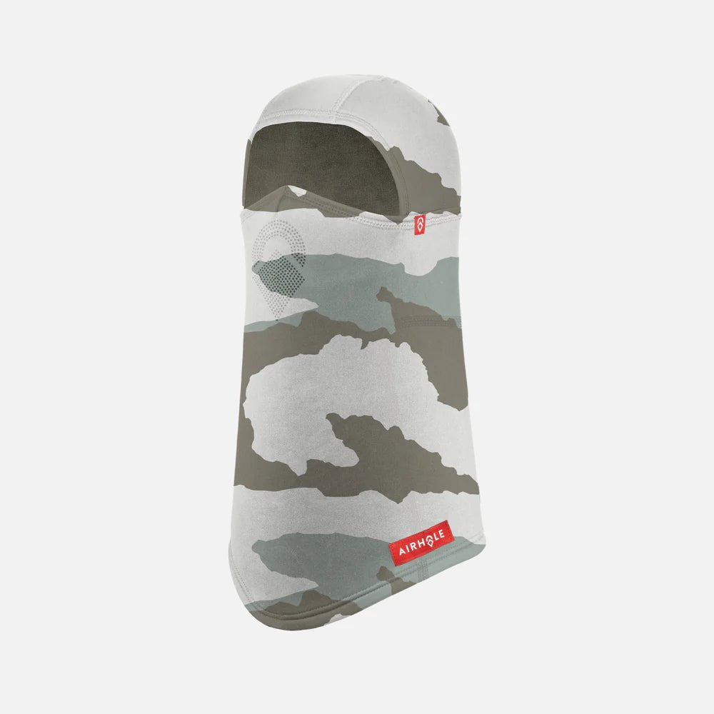 Airhole 2026 Laser Mouth Polar Fleece Balaclava - Terra Camo - Switch Skate & Snow