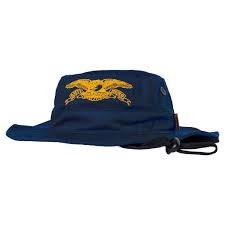 Anti Hero Basic Eagle Boonie Hat - Navy/Orange - Switch Skate & Snow
