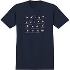 Anti Hero Damn Pigeons Ringspun T-Shirt - Navy - Switch Skate & Snow