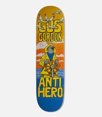 Anti Hero Gus Gordon Full SE Pro Deck - 8.5 - Switch Skate & Snow