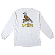 Anti Hero Raney First Longsleeve T-Shirt - White - Switch Skate & Snow