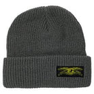 Anti Hero Stock Eagle Label Cuff Beanie - Charcoal/Yellow - Switch Skate & Snow