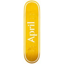 April OG Logo Deck - 8.25 - Switch Skate & Snow