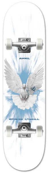 April Shane O'Neill Dove Complete Deck - 8.0 - Switch Skate & Snow