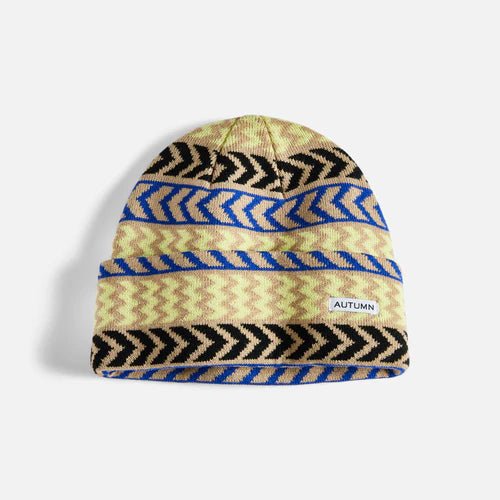 Autumn 2025 Select Chevron Beanie - Khaki - Switch Skate & Snow