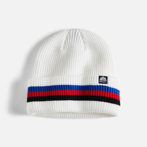 Autumn 2025 Simple Cuff Beanie - White - Switch Skate & Snow