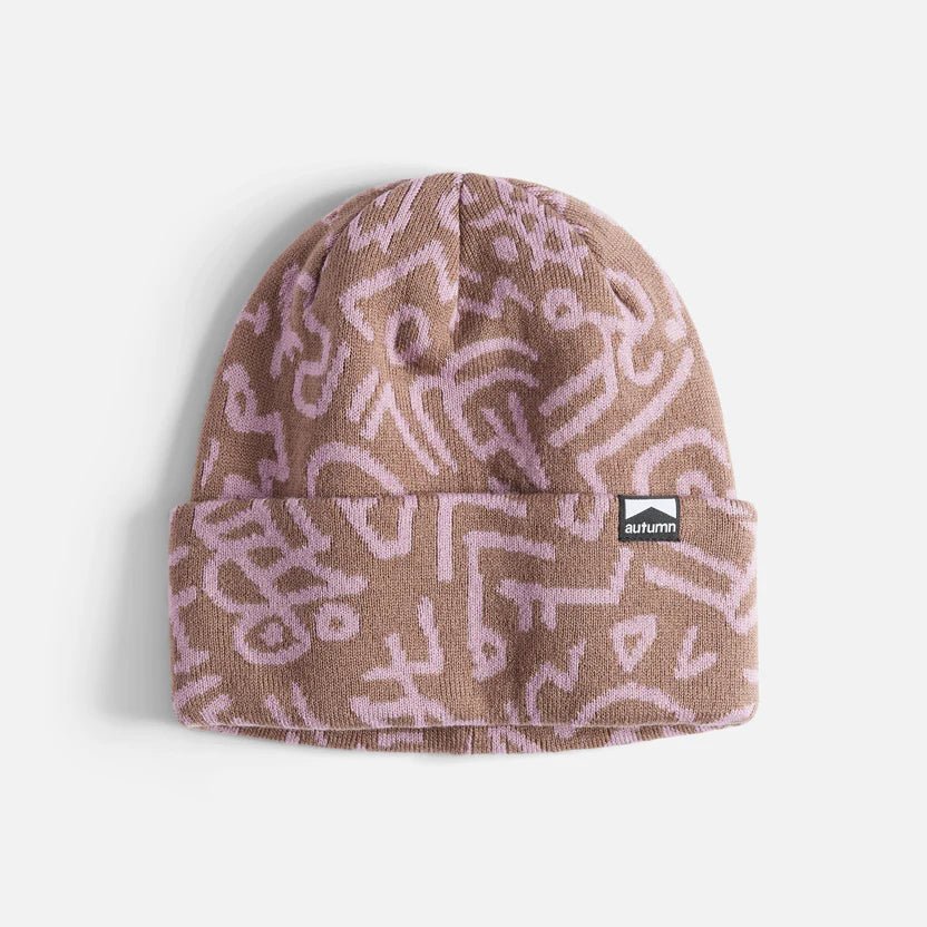 Autumn 2026 Soul Camo Beanie - Dusty Pink - Switch Skate & Snow