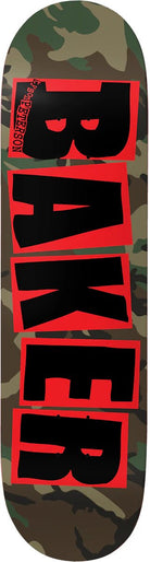 Baker Tyson Peterson Brand Logo Camo Deck - 8.25 - Switch Skate & Snow