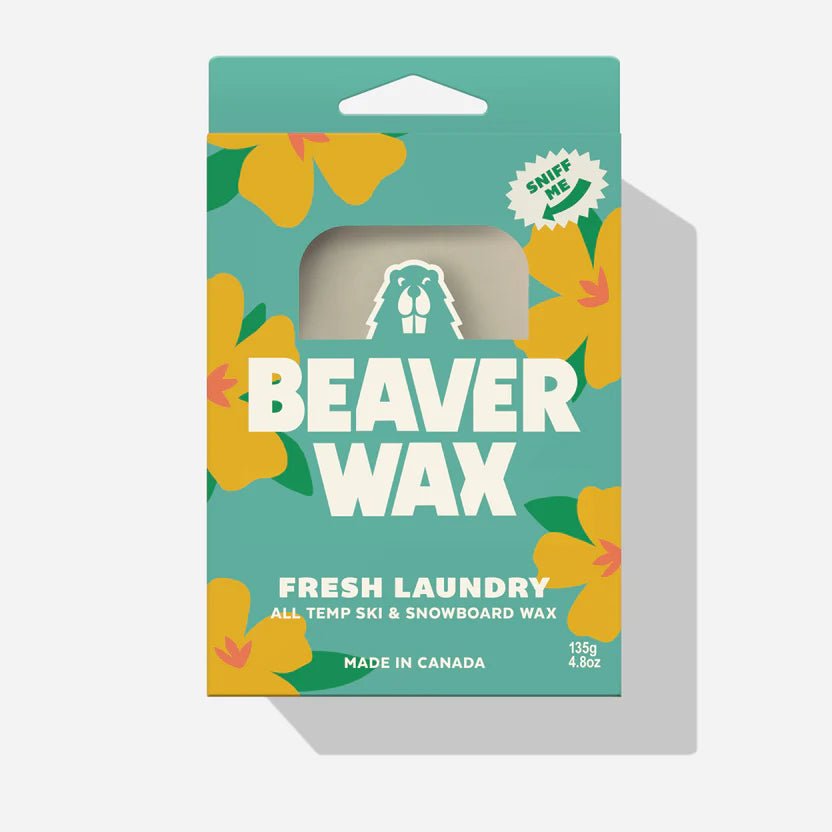 Beaver Wax - All Temp Scented Snow Wax - 135g - Fresh Laundry - Switch Skate & Snow