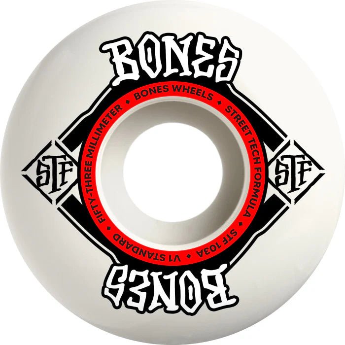 Bones STF V1 Standard Wheels - 53mm 103A - Switch Skate & Snow