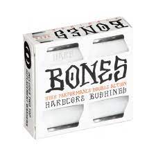 Bones Hardcore Bushings - Hard- White/Black