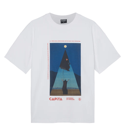 Capita 2025 DOA T-Shirt - White - Switch Skate & Snow